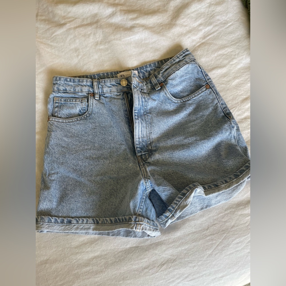 Zara denim shorts